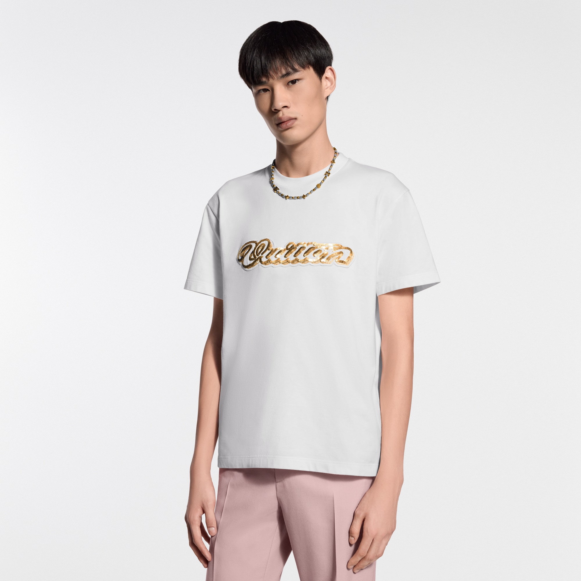 Embellished Signature T-Shirt - Men - Ready-to-Wear | LOUIS VUITTON ®